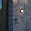 DOMINO Wall Dark Grey 3000K Architectural Modern Moveable Head Lutec – 1-T5116202118