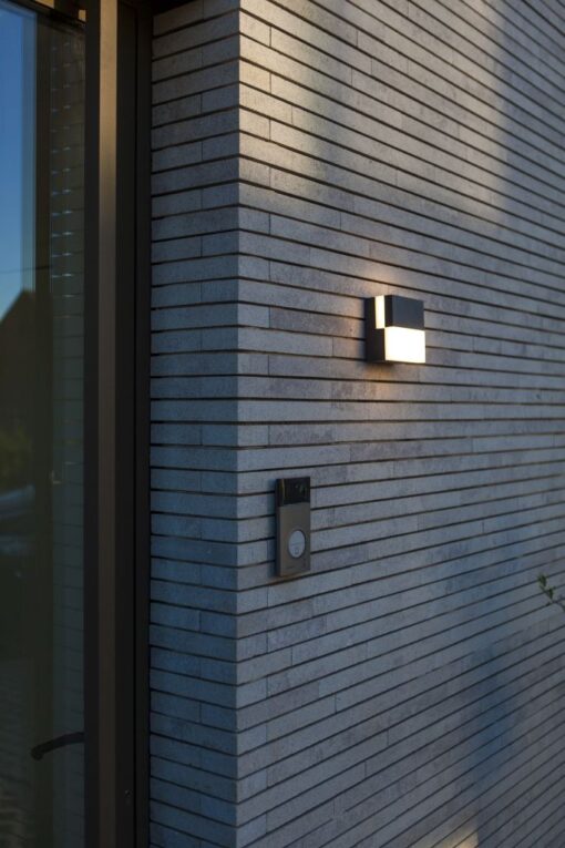 DOMINO Wall Dark Grey 3000K Architectural Modern Moveable Head Lutec – 1-T5116202118