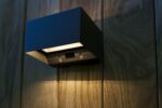GEMINI Wall PIR Dark Grey 3000K (Warm White) Architectural Modern Moveable Head Lutec – 1-T5117101118