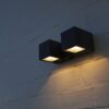 FARI Wall Dark Grey 3000K (Warm White) Architectural Modern Moveable Head Lutec – 1-T5117401118