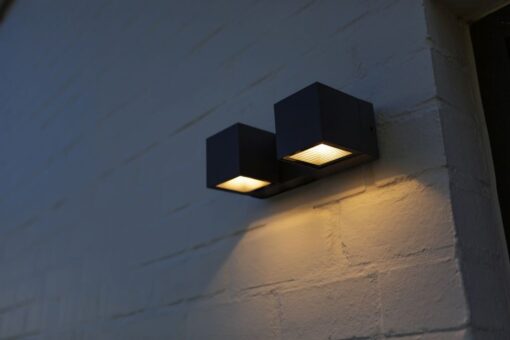 FARI Wall Dark Grey 3000K (Warm White) Architectural Modern Moveable Head Lutec – 1-T5117401118