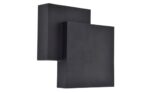 RIALTO Wall Up & Down Matt Black 3000K (Warm White) Architectural Modern Directed Light Lutec – 1-T5287901012