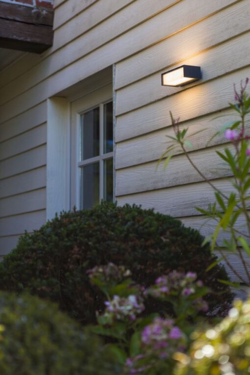 TELIS Wall PIR Dark Grey 3000K Solar Moveable panel PIR Sensor Lutec – 1-T6929701335