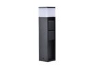 MAINS (not connected) Wall Dark Grey 3000K (Warm White) Architectural Modern Moveable Head Lutec – 1-T7202203012