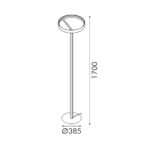 ROLLIE-ΦΩΤΙΣΤΙΚΟ ΔΑΠΕΔΟΥ ΟΡΕΙΧΑΛΚΙΝΟ ΑΛΟΥΜΙΝΙΟΥ LED SMD 43W DIMMABLE 2700K 2150LM IP20 385X1700MM ACA – CNF43GDIM