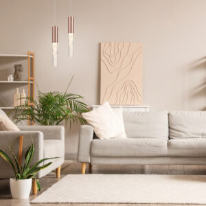 OASIS-ΦΩΤΙΣΤΙΚΟ ΚΡΕΜΑΣΤΟ ΧΑΛΚΙΝΟ ΑΛΟΥΜΙΝΙΟΥ LED COB 7W CCT 350LM IP20 50X50X1500MM ACA – CNP7PBRCCT