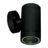 Φωτιστικό Σποτ Τοίχου 1xGU10 IP65 Μαύρο – ACA HI7032ABMS