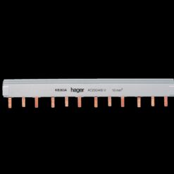 Μπάρα Γεφύρωσης Περονωτή 3P 63A 12M Hager – KB363A