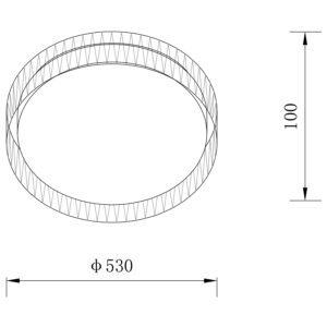 Sun Light ΟΡΟΦΗΣ ΦΩΤΙΣΤΙΚΟ LED-ΠΛΑΦΟΝΙΕΡΑ-ΚΩΔ. CAVO-50G
