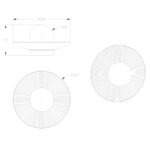 Sun Light CIBLE – Τσιμεντένιο Επιτοίχιο Φωτιστικό – Απλίκα σε Γκρί Χρώμα