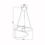 Sun Light ΠΟΛΥΦΩΤΟ-ΚΡΕΜΑΣΤΟ ΦΩΤΙΣΤΙΚΟ LED-ΚΩΔ. FLORA-600