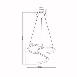 Sun Light ΠΟΛΥΦΩΤΟ-ΚΡΕΜΑΣΤΟ ΦΩΤΙΣΤΙΚΟ LED-ΚΩΔ. FLORA-600