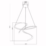 Sun Light ΠΟΛΥΦΩΤΟ-ΚΡΕΜΑΣΤΟ ΦΩΤΙΣΤΙΚΟ LED-ΚΩΔ. FLORA-800