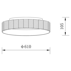 Sun Light ΟΡΟΦΗΣ ΦΩΤΙΣΤΙΚΟ LED-ΠΛΑΦΟΝΙΕΡΑ-ΚΩΔ. FORTE-60-Y