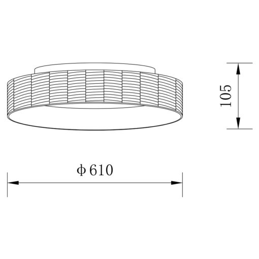Sun Light ΟΡΟΦΗΣ ΦΩΤΙΣΤΙΚΟ LED-ΠΛΑΦΟΝΙΕΡΑ-ΚΩΔ. FORTE-60-Y