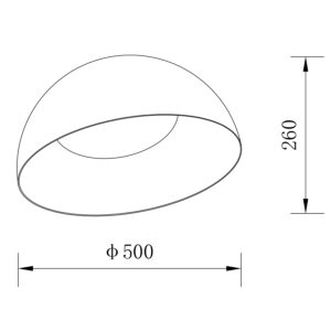 Sun Light ΟΡΟΦΗΣ ΦΩΤΙΣΤΙΚΟ LED-ΠΛΑΦΟΝΙΕΡΑ-ΚΩΔ. HEPHAESTUS-50C-GR