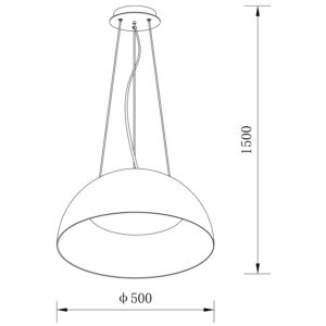 Sun Light ΠΟΛΥΦΩΤΟ-ΚΡΕΜΑΣΤΟ ΦΩΤΙΣΤΙΚΟ LED-ΚΩΔ. HEPHAESTUS-50P-GR