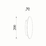 Sun Light LORRA – Επιτοίχιο Φωτιστικό – Απλίκα Φύλλο Χρυσού