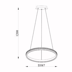 Sun Light ΠΟΛΥΦΩΤΟ-ΚΡΕΜΑΣΤΟ ΦΩΤΙΣΤΙΚΟ LED-ΚΩΔ. LUXOR-6