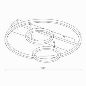 Sun Light ΟΡΟΦΗΣ ΦΩΤΙΣΤΙΚΟ LED-ΠΛΑΦΟΝΙΕΡΑ-ΚΩΔ. MAROC-42R