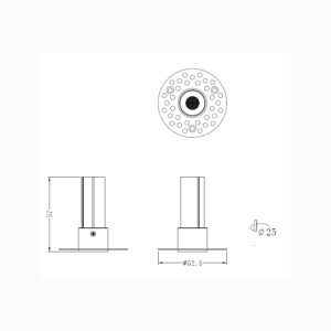 Sun Light ΣΠΟΤ ΦΩΤΙΣΤΙΚΟ ΧΩΝΕΥΤΟ-ΚΩΔ. OGIO-20-T