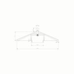 Sun Light ORBAN – Γύψινο Επιτοίχιο Φωτιστικό – Απλίκα σε Λευκό Χρώμα