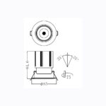 Sun Light ΣΠΟΤ ΦΩΤΙΣΤΙΚΟ ΧΩΝΕΥΤΟ-ΚΩΔ. ROTA-75