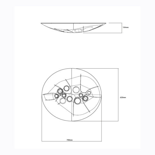 Sun Light ΟΡΟΦΗΣ ΦΩΤΙΣΤΙΚΟ LED-ΠΛΑΦΟΝΙΕΡΑ-ΚΩΔ. SELENE-R-BK