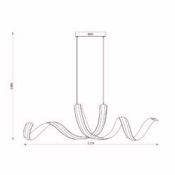 Sun Light ΠΟΛΥΦΩΤΟ-ΚΡΕΜΑΣΤΟ ΦΩΤΙΣΤΙΚΟ LED-ΚΩΔ. UBAN-120S