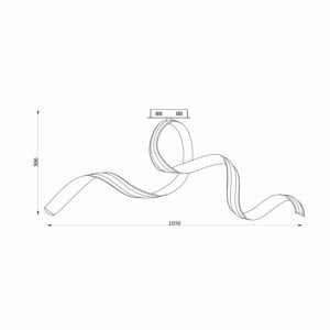 Sun Light ΦΩΤΙΣΤΙΚΟ ΟΡΟΦΗΣ  LED-ΚΩΔ. UBAN-45C