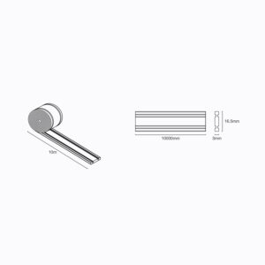 Sun Light ΡΑΓΑ IMANTA-48V-ΓΚΡΙ ΧΡΩΜΑ-VERSA-10M-LB