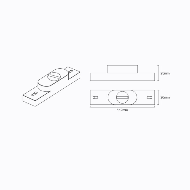 Sun Light ΕΞΑΡΤΗΜΑ-ΔΙΑΣΥΔΕΣΗΣ-ΜΑΓΝΗΤΙΚΗΣ ΡΑΓΑΣ-ΙΜΑΝΤΑ-48V-VERSA-CNT