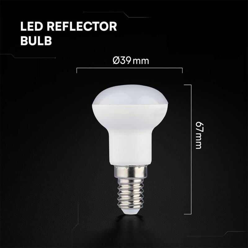 2.9W LED Bulb E14 R39 Plastic CREE CHIP 6400K V-TAC 21212-6VT