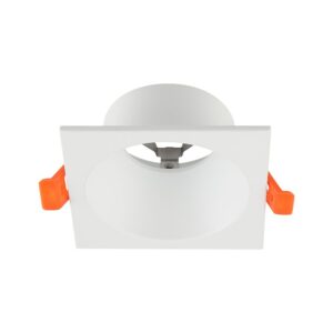 GU10 Fitting Aluminum Deep Anti Glare Square White V-TAC 24224VT