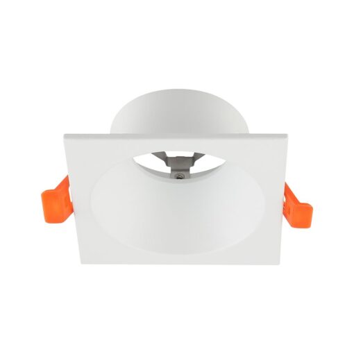 GU10 Fitting Aluminum Deep Anti Glare Square White V-TAC 24224VT