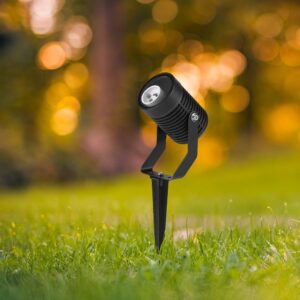 Φωτιστικό Σποτ Κήπου Καρφωτό Αλουμινίου GU10 Μαύρο IP65 V-TAC 24227VT