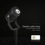 Φωτιστικό Σποτ Κήπου Καρφωτό Αλουμινίου GU10 Μαύρο IP65 V-TAC 24227VT