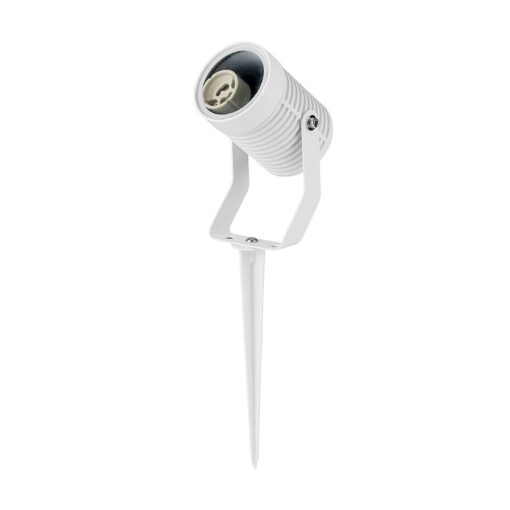 Garden Spike Aluminium GU10 White Body V-TAC 24228VT