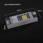 Τροφοδοτικό για LED 36W 24V IP20 Μεταλλικό V-TAC 24235VT