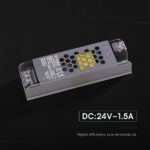 Τροφοδοτικό για LED 36W 24V IP20 Μεταλλικό V-TAC 24235VT