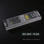 Τροφοδοτικό SLIM για LED 250W 24V 10.5A IP20 Μεταλλικό V-TAC 24241VT