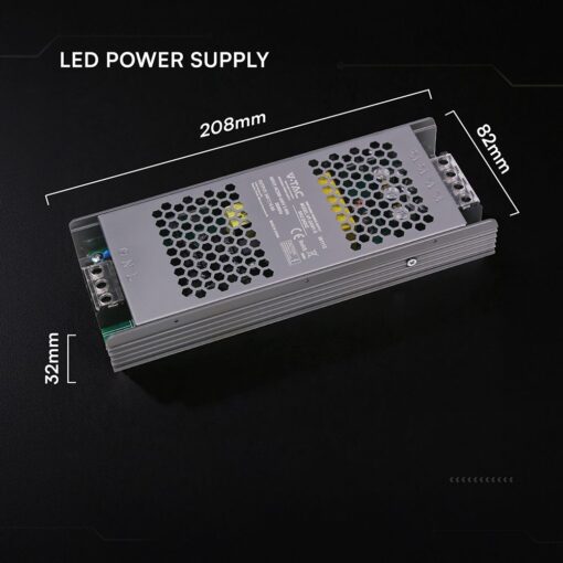 Τροφοδοτικό SLIM για LED 360W 24V 15A IP20 Μεταλλικό V-TAC 24242VT