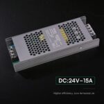 Τροφοδοτικό SLIM για LED 360W 24V 15A IP20 Μεταλλικό V-TAC 24242VT