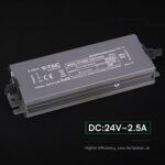 Τροφοδοτικό V-TAC για LED 60W 24V 12.5A IP67 Αδιάβροχο Μεταλλικό 24244VT