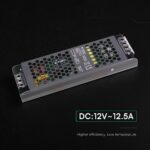 Τροφοδοτικό SLIM για LED 150W 12V 12.5A IP20 Μεταλλικό V-TAC 24258VT