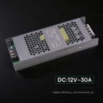 Τροφοδοτικό SLIM για LED 360W 24V 15A IP20 Μεταλλικό V-TAC 24261VT