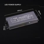 Τροφοδοτικό V-TAC για LED 60W 12V 5A IP67 Αδιάβροχο Μεταλλικό 24263VT