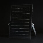 30W LED Ηλιακός Προβολέας Μαύρος CCT 3000lm IP65 με Ανιχνευτή Κίνησης & Τηλεχειριστήριο V-TAC 24277VT