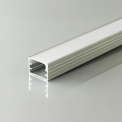 Προφίλ Αλουμινίου για LED Ταινίες με Οπάλ Κάλυμμα 2m V-TAC 15x10mm 24296VT