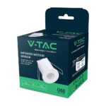 Χωνευτός Ανιχνευτής Κίνησης Λευκός V-TAC 5yrs Wty 24355VT